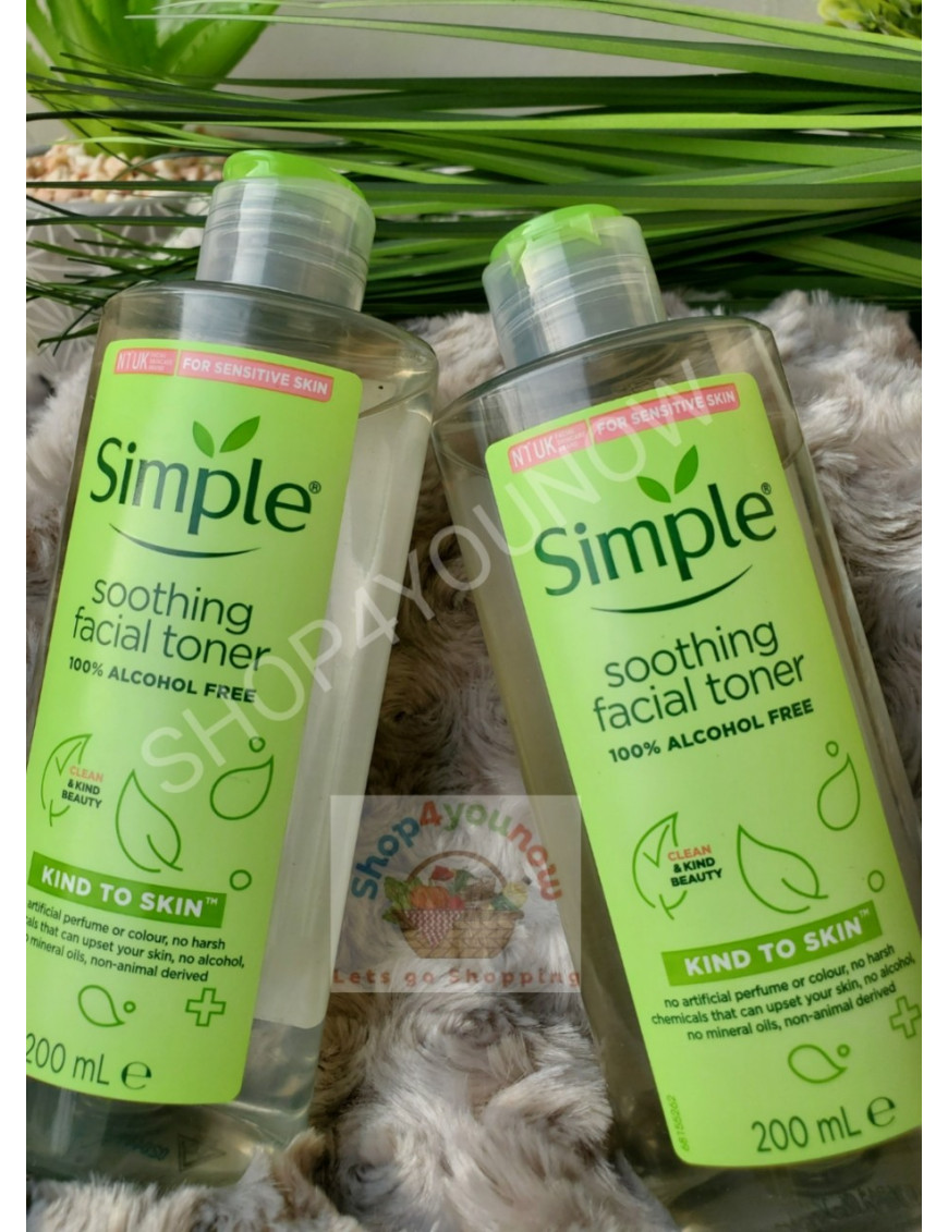 SIMPLE SOOTHING FACIAL TONER (KIND TO SKIN) 200ML