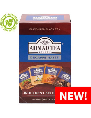 Ahmad Tea Decaffeinated Indulgent Selection 20 teabags