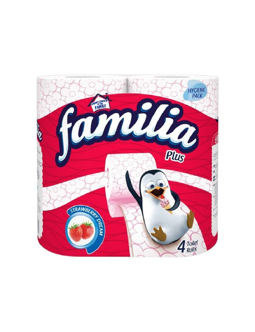 Familia scented (strawberry) Toilet roll (3 ply) Pack