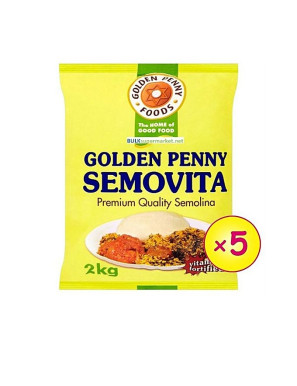 GOLDEN PENNY SEMOVITA 2KG BY 5 PACKS