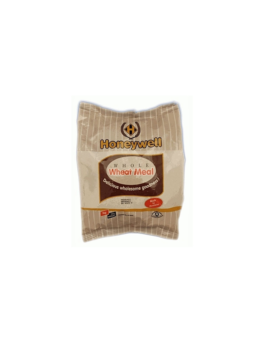 HONEYWELL WHOLE WHEAT MEAL 1KG
