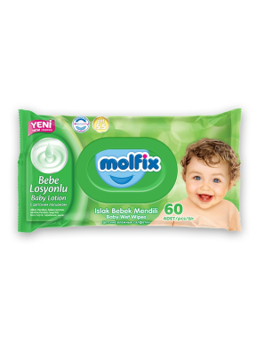 MOLFIX BABY WET WIPE (60PCS)