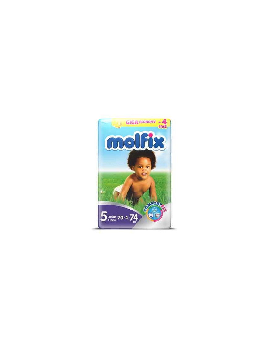 MOLFIX BABY DIAPERS SIZE 5