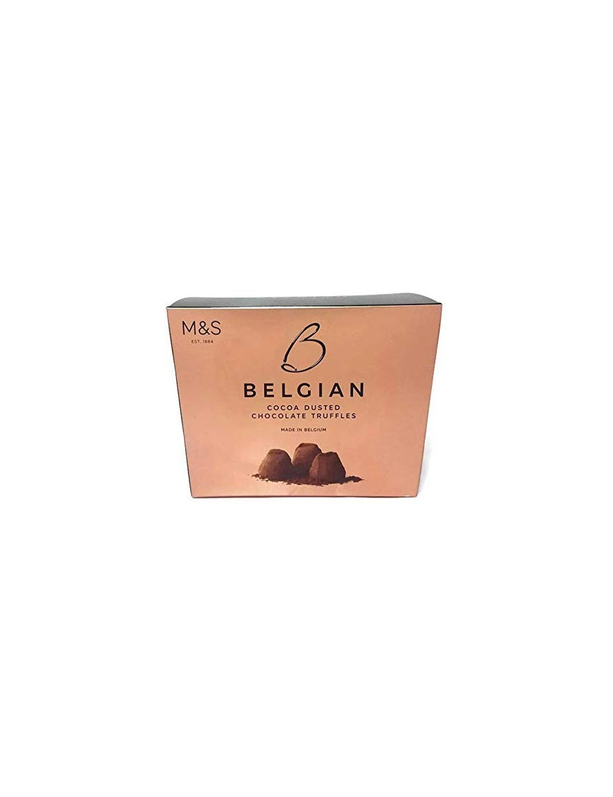 M&S BELGIAN COCOA DUSTED CHOCOLATE TRUFFLES