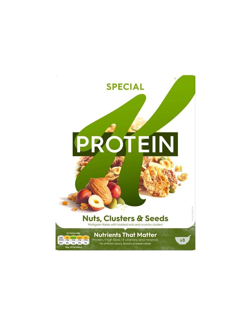 SPECIAL K PROTEIN NUTS, CLUSTERS & SEEDS