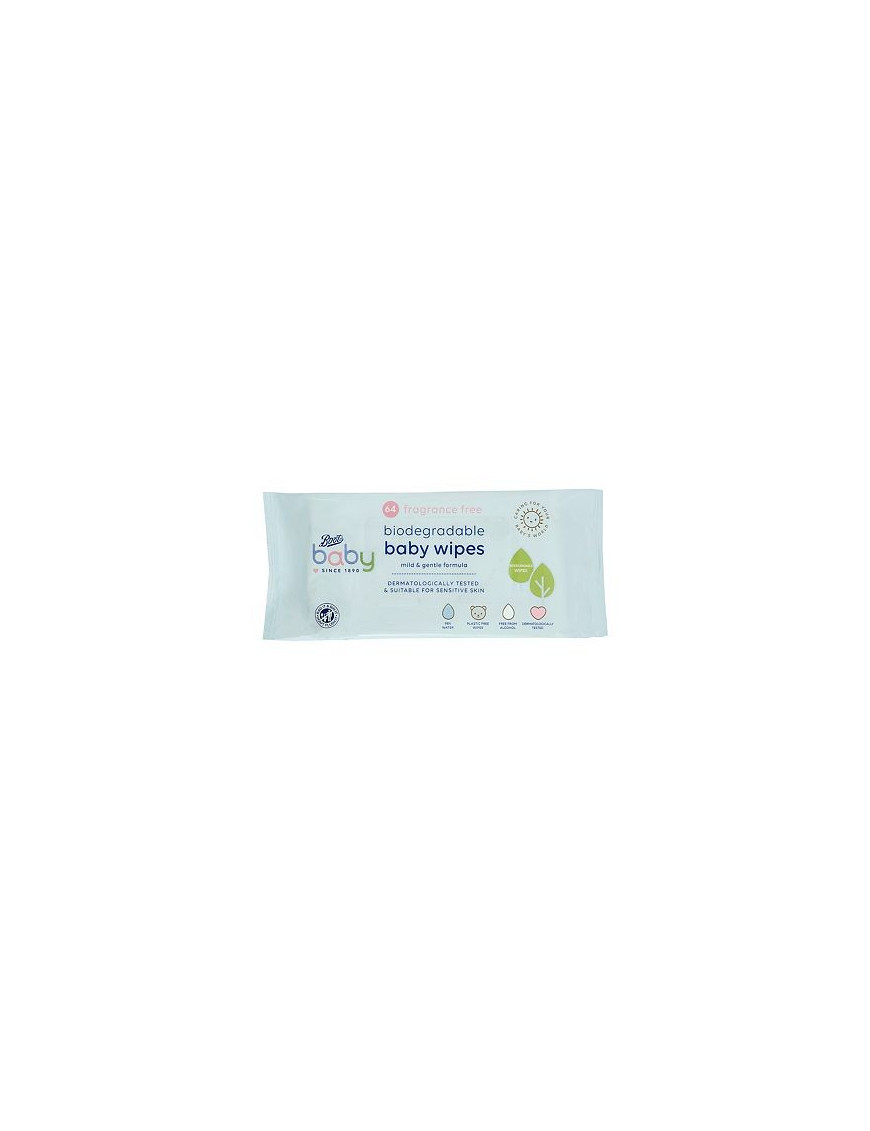 BOOTS FRAGRANCE FREE BABY WIPES